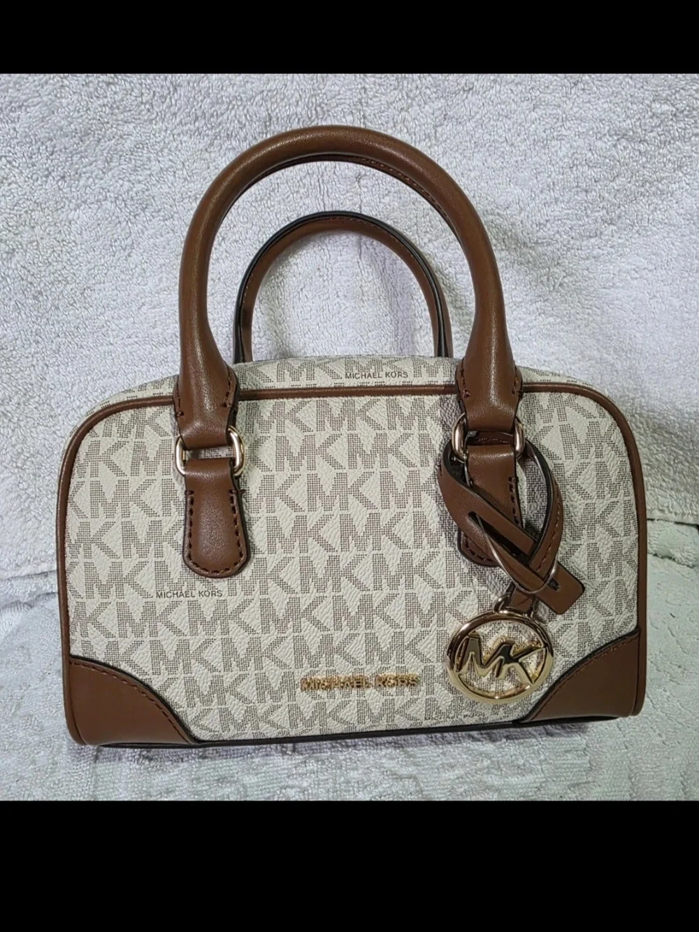 Michael Kors structured satchel